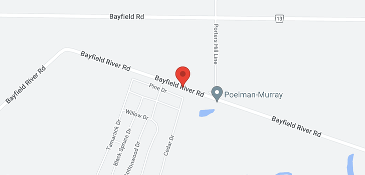 map of 11 -  35791 Bayfield River Road